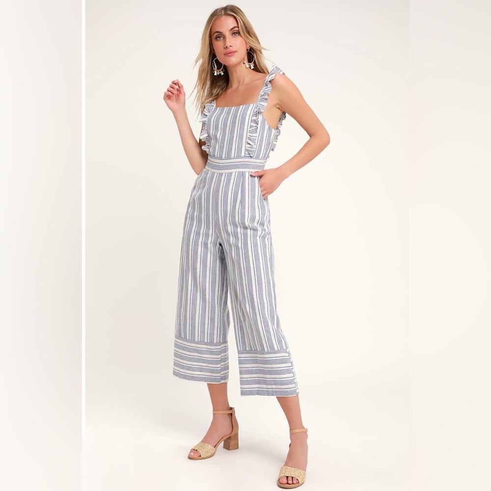 LULU’S Emilia Rae Jumpsuit M